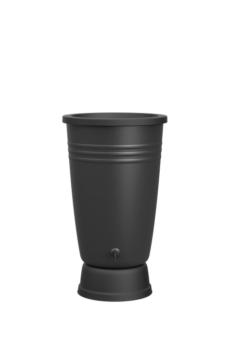 green basics regentonne plus 200ltr living schwarz